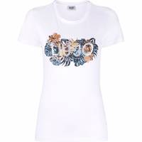 FARFETCH Women's Floral T-shirts