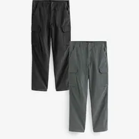 Next Men's Straight Cargo Trousers