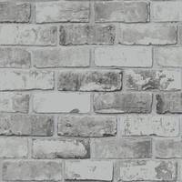 Williston Forge Brick Wallpaper