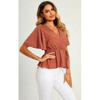 Yumi Women's Angel Sleeve Tops