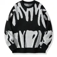 SHEIN Men's Crew Sweaters