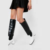 NASTY GAL Women's Black Knee High Boots