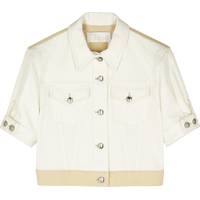 Harvey Nichols Women's White Denim Jackets