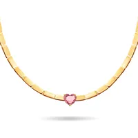 Aquae Jewels Women's Heart Necklaces