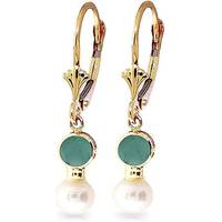 QP Jewellers Women's Emerald Earrings