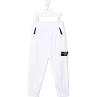 FARFETCH Stone Island Boy's Logo Trousers