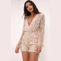 I Saw It First Sequin Playsuits for Women
