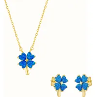 Wolf & Badger Spero London Women's Opal Necklaces