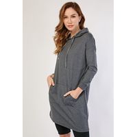 Everything5Pounds Women's  Longline Hoodies