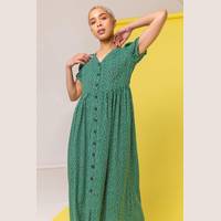 Dusk Women's Green Midi Dresses