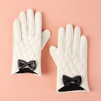SHEIN Women's Bow Gloves