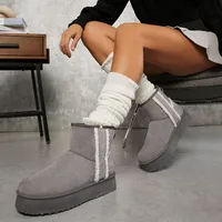 SHEIN Women's Grey Ankle Boots