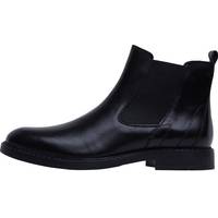 MandM Direct Men's Black Chelsea Boots