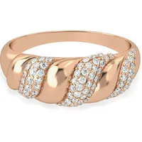 Aquae Jewels Rose Gold Rings