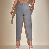 SHEIN Women's Petite Cropped Trousers