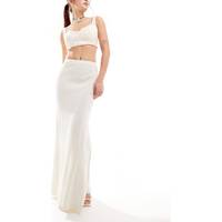 4th & Reckless Women's White Maxi Skirts