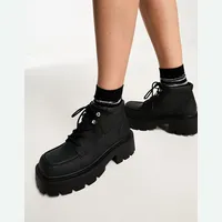 ASOS Truffle Collection Women's Black Chunky Boots