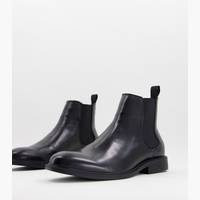 OFFICE Shoes Men's Black Leather Chelsea Boots