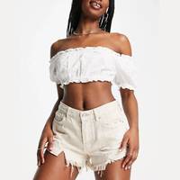 Free People Women's Distressed Shorts
