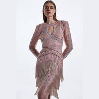 Karen Millen Women's Long Sleeve Embellished Dresses