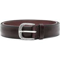 FARFETCH Orciani Men's Brown Leather Belts