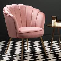 BrandAlley Pink Velvet Sofas