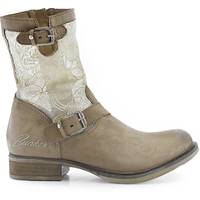 BUNKER Women's Leather Ankle Boots