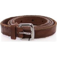 Dolce and Gabbana Brown Leather Belts for Men
