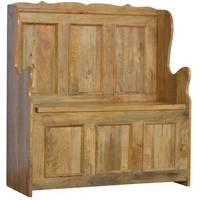 Union Rustic Storage Benches