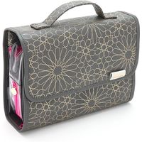 Victoria Green Makeup Bag with Compartments