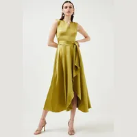 Karen Millen Women's Olive Green Dresses