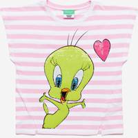 Benetton Striped T-shirts for Girl
