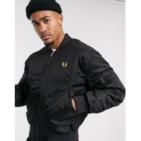 Fred Perry Men's Black Bomber Jackets