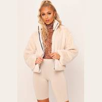 I Saw It First Women's White Cropped Jackets