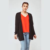 Everything5Pounds Women's Black Cardigans