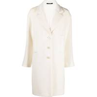 Tagliatore Women's White Wool Coats