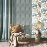 Berkfield Blue Wallpaper