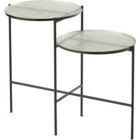 Ivy Bronx Round Side Tables