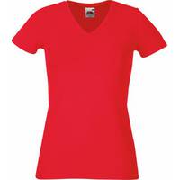 Fruit Of The Loom V Neck T-shirts for Women