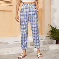 Women's Cropped Trousers from SHEIN