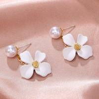SHEIN Women's Floral Earrings