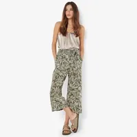Apricot Clothing Women's Wide Leg Patterned Trousers