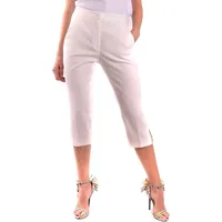 Spartoo Women's White Trousers