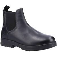 Debenhams Men's Black Leather Chelsea Boots