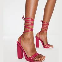 Public Desire Women's Hot Pink Heels