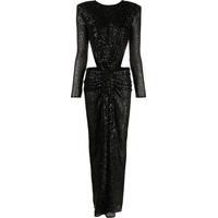 Elisabetta Franchi Women's Black Embellished Dresses