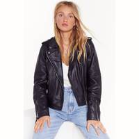NASTY GAL Women's Oversized Leather Jackets