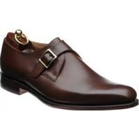 Herring Shoes Mens Brown Leather Shoes With Bucklet