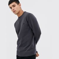 Fred Perry Men's Grey Jumpers