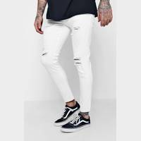 Men's boohooMan White Jeans